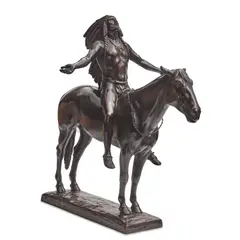 Cyrus Edwin Dallin, Appeal to the Great Spirit, 1913, bronze with brown patina