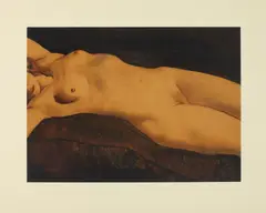 Nude by Maynard Dixon, 1928, pastel on paper, sold Aug 2021