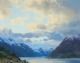 Clyde Aspevig, Time for Grieg, oil on board
