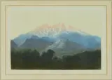 George Elbert Burr, Longs Peak, Estes Park, Colorado (No. 2); Spanish Peaks, Colorado (No. 3), (Seeber 43; 332), c. 1930, Etchings (one in colors), on wove paper, each signed in pencil, Spanish Peaks titled, Longs Peak  inscribed 'Del. et Imp.' and numbered 'No 38'