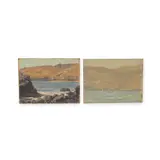 Gottardo Piazzoni, Marin Hills from Exposition; Lagoon, Marin County (a group of two)