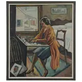 Edgar Nye, Woman at a Writing Desk