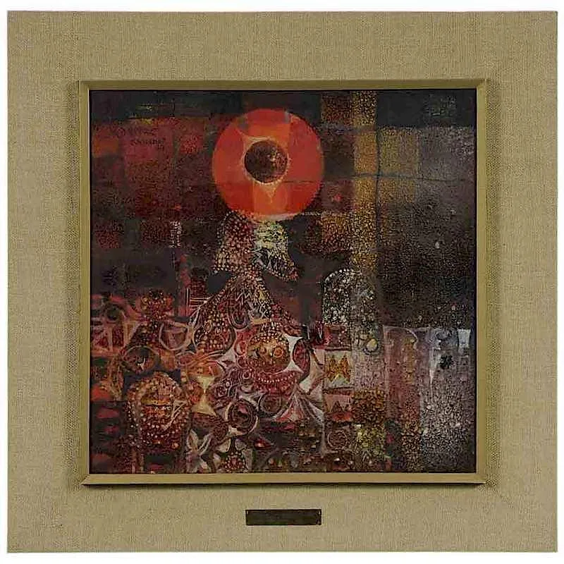 Untitled by Alexander Skunder Boghossian, oil on canvas, sold Sep 2017