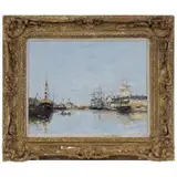 Eugène Louis Boudin, Fécamp, Le Bassin