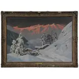 Alois Arnegger, Alpine Sunset