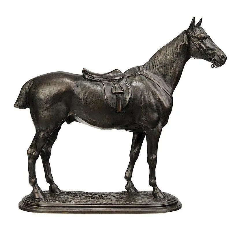 Saddled Horse by John Willis Good, patinated bronze, sold Jul 2017