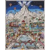 Charles Fazzino, PP, 3-D Serigraph