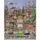Charles Fazzino, I'll Take Manhattan, 1991, 3-D Serigraph