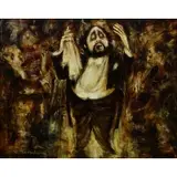 Mark Tochilkin, Luciano Pavarotti (1935-2007), Oil on canvas
