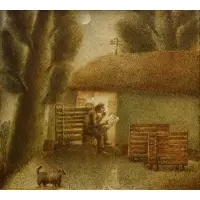 Kim Tkatch, The Baker, 1988, Oil on canvas