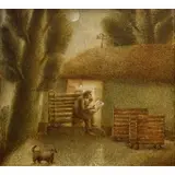 Kim Tkatch, The Baker, 1988, Oil on canvas