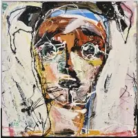 Guillermo Brockmann, Either Jack or Russel, 2004, Oil and enamel on canvas