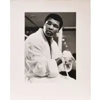 David Acevedo, Muhammad Ali, San Juan, Puerto Rico, 1976, 2003, Silver gelatin print