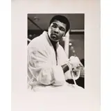 David Acevedo, Muhammad Ali, San Juan, Puerto Rico, 1976, 2003, Silver gelatin print