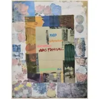 International Very Special Arts Festival, Washington D.C. by Robert Rauschenberg, 1989, Offset lithograph in colors on wove paper, sold Jul 2026