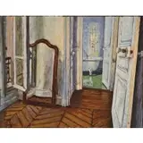 Chiara Gaggiotti, Interior Room Scene, Oil on canvas