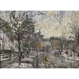 Wlodzimierz Zakrzewski, 'Warszawa: Rynek Nowdmieiski (Warsaw: New Town Market), Oil on canvas