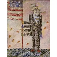 Alexander Kaletski, American Autumn, 1986, Oil on canvas