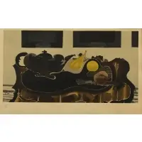 Georges Braque, Theiere et Fruits (Teapot and Fruits)