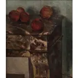 Pavel Tchelitchew, Apples on Mantelpiece, 1929, Oil on canvas
