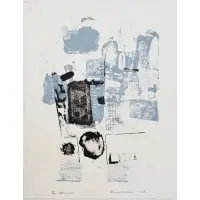 Robert Rauschenberg, Abby's Bird, 1962, Lithograph in colors