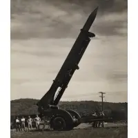 Kenneth Rogers, Preparing Missiles, Five Photographs: (i-iv) 'Preparing Missiles'