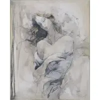 Jürgen Görg, True Romance, Oil and mixed media on canvas