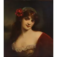 Max Schott, Innocents, Oil on canvas