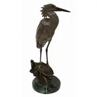 David H. Turner, Prime Perch, Bronze sculpture cast in 2013 and is # 15 from an edition of 30