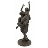 Pierre Loison, Robbery of Sabine, Large & impressive bronze sculpture with nice original patina