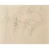 Diego Rivera, Modern Mexican, Paintings, Drawings, Sculpture & Prints, Charcoal on paper