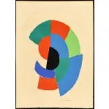 Sonia Delaunay, Untitled (from Les Illuminations), 1973
