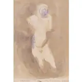 Carl Sprinchorn, The Narcissus, Berlin, Watercolor on paper