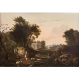 Thomas Cole, Temple of Segesta, Oil on panel