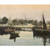 Giragos der Garabedian, Rockport, Oil on canvas