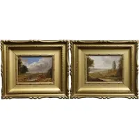 Benjamin Barker, [2], Oil on board