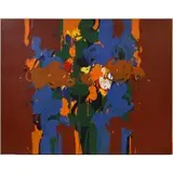 Cho Bon Young, Remuement (Stirring), 1998, Acrylic on canvas