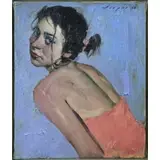 Malcolm T. Liepke, Looking Back, 2022, Oil on canvas
