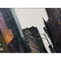 Tom Christopher, NYC Scene, 1988, Acrylic on canvas
