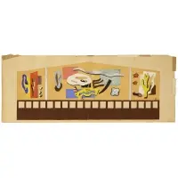 Study for a Mural: Pier 57, French Line by Fernand Léger, Gouache and silver metallic paint on paper, sold Mar 2026