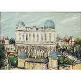 Élisée Maclet, The Observatory, Oil on board