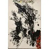 Hosup Hwang, Tuin VIIII, 1988, Mixed media on canvas