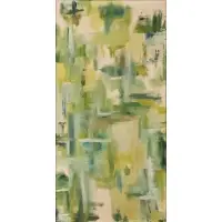 Libbie Mark, Composition in Green, 1952, Oil on canvas