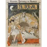 Theophile-Alexandre Stenien, La Reve, Lithographic poster