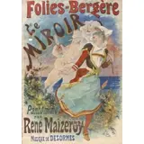 Jules Chéret, Folies Begeres-Le Minoir, Lithographic poster