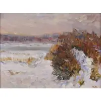 David Little, Morning Haze, 1997, Oil on canvas
