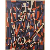 Helen Gerardia, Jazz Trio, Lithograph