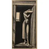 Rockwell Kent, Foreboding, 1926, Lithograph