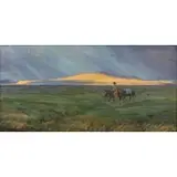 William E. Johnson, Heading Home, Oil on canvas