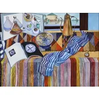 Stephanie Rauschenbusch, Still Life, Oil on canvas